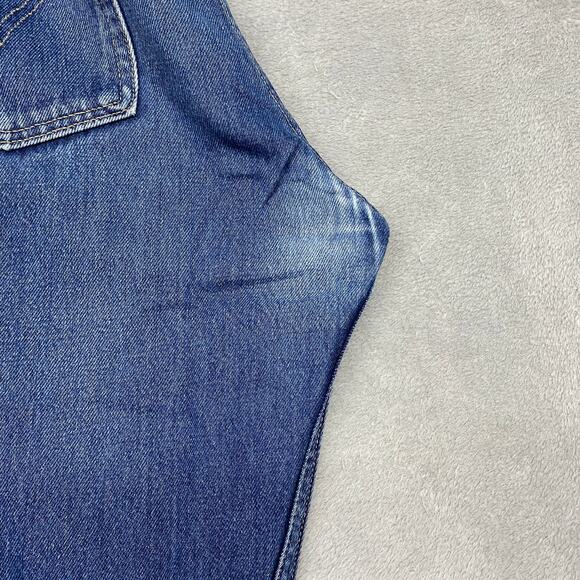 Levis 582 Jeans Mens 36 Button Fly Medium Wash Distressed 29 Inseam Vintage - Picture 6 of 13